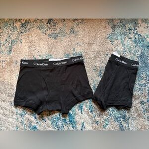 NEW Calvin Klein Black Logo Waistband Boxer Briefs (2-Pack)